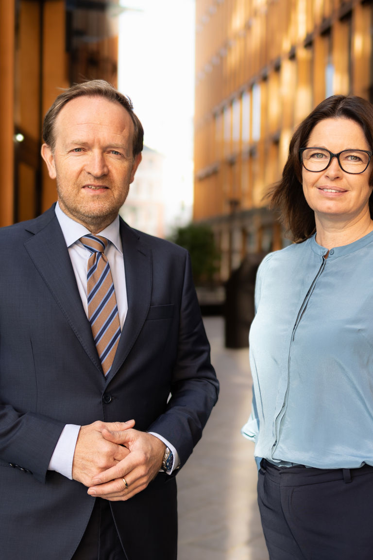 Michael V. Sivertsen og Heidi Kildal