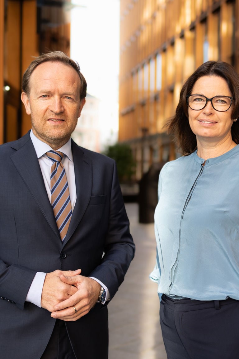 Michael V. Sivertsen og Heidi Kildal
