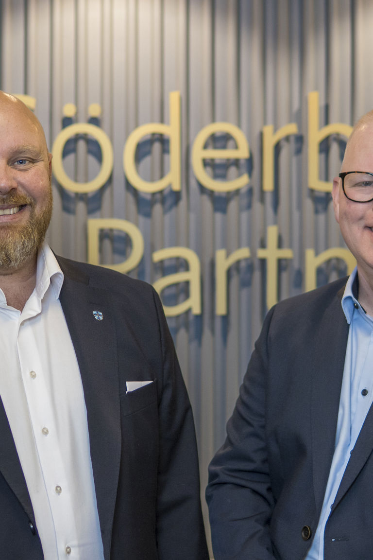 Fusjonen og navnebytte samler to streke nordnorske fagmiljøer til ett selskap, sier Daniel Dahl Henriksen og Remi Tetlie i Söderberg & Partners Nord-Norge.