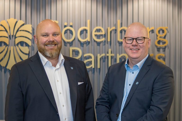 Fusjonen og navnebytte samler to streke nordnorske fagmiljøer til ett selskap, sier Daniel Dahl Henriksen og Remi Tetlie i Söderberg & Partners Nord-Norge.